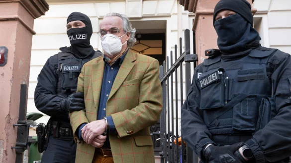 Heinrich XIII. Prinz Reu&szlig; soll einer der K&ouml;pfe eines Netzwerks von Verschw&ouml;rern gewesen sein. - &copy; Boris Roessler/dpa