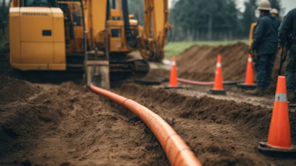 Bei der Verlegung von Glasfaserkabeln ist in Hiddesen ein Verst&auml;rkerpunkt von Vodafone besch&auml;digt worden. Kunden haben seitdem kein Kabel-TV und Internet. - &copy; Symbolfoto: Pixabay