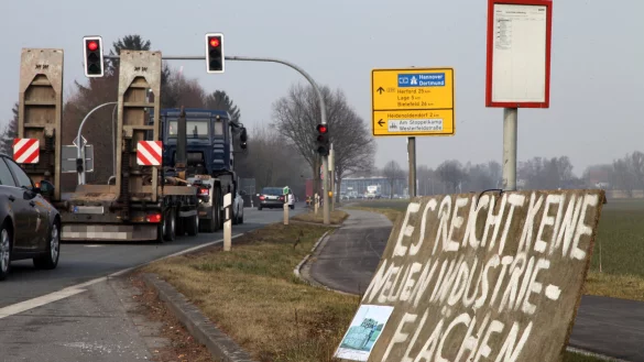 Das Oberverwaltungsgericht hatte den Bebauungsplan f&uuml;r das Gewerbegebiet Balbrede gestoppt. Nun gr&auml;tscht ein Gericht dem gerade verabschiedeten Regionalplan f&uuml;r OWL dazwischen. - &copy; Bernhard Preuss