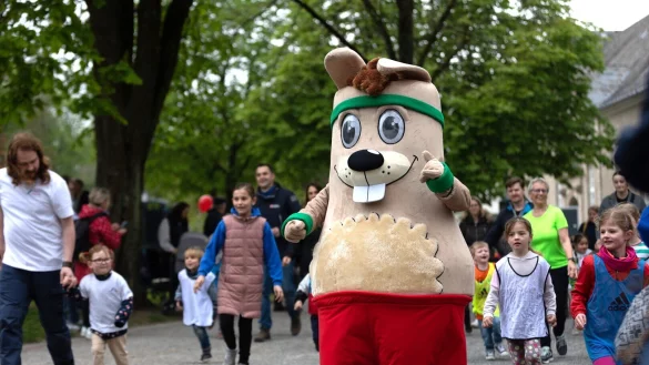 Der erste Hermilauf im vergangenen Jahr hat in Detmold buchst&auml;blich die Massen mobilisiert. In diesem Jahr wandert die Veranstaltung auf den Kaiser-Wilhelm-Platz. - &copy; Stadt Detmold