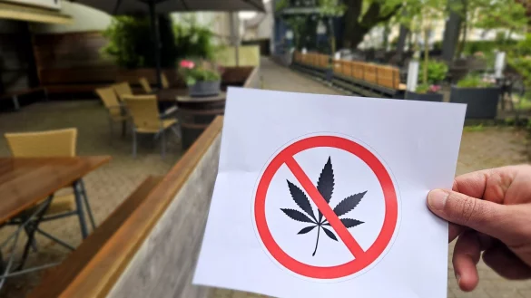 Werden Lippes Bierg&auml;rten bald mit Cannabis-Verbotsschildern gepflastert? Zumindest wird es wahrscheinlich schwer, in der heimischen Gastronomie mal einen Joint zu rauchen. - &copy; Janet K&ouml;nig