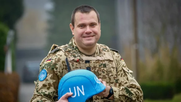 Stefan Mahne war zuletzt als UN-Beobachter in der Westsahara eingesetzt. - &copy; Andreas Zobe