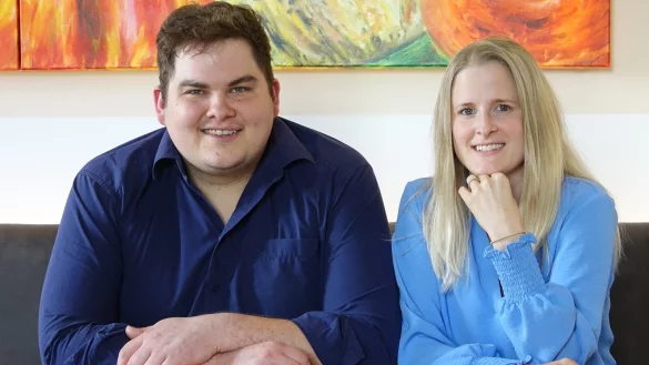 Dominik und Nadine Szameitat sind die Gesichter der Reiterstuben. - &copy; Axel B&uuml;rger