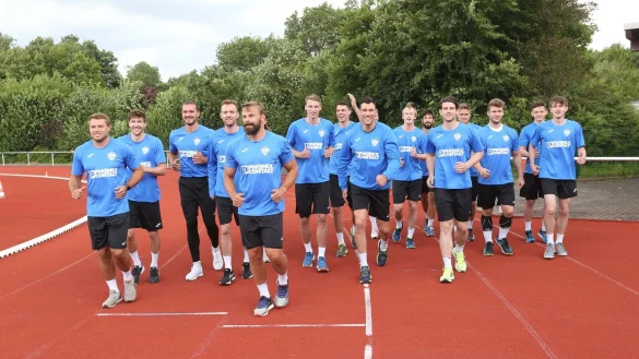 Auf geht es f&uuml;r die Mannschaft des TBV Lemgo Lippe in die Saisonvorbereitung. - &copy; Paul Cohen