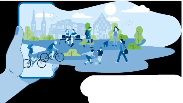 Die sogenannten Smart City Apps vereinen Dienstleistungen und Services f&uuml;r Bewohner. - &copy; Alte Hansestadt Lemgo