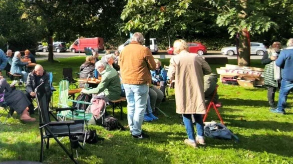 Mit der Resonanz auf die Einladung zur Mahnwache in Tintrup sind die Initiatoren nach Auskunft des Blomberger B&uuml;ndnisses sehr zufrieden. - &copy; Blomberger B&uuml;ndnis