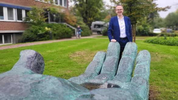 Falko Heise hat gemeinsam mit Maike Kr&uuml;ger die Gesch&auml;ftsf&uuml;hrung inne. - &copy; Katrin Kantelberg