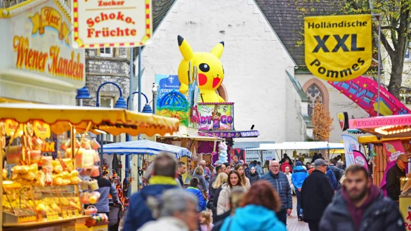 Nicht alle H&auml;ndler des Martini-Marktes sind zufrieden. - &copy; Nicole Ellerbrake