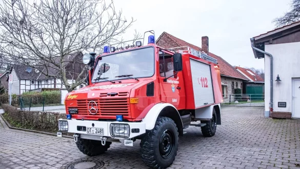 Das Tankl&ouml;schfahrzeug aus dem Baujahr 1978 soll durch ein neues ersetzt werden. - &copy; Feuerwehr Kalletal