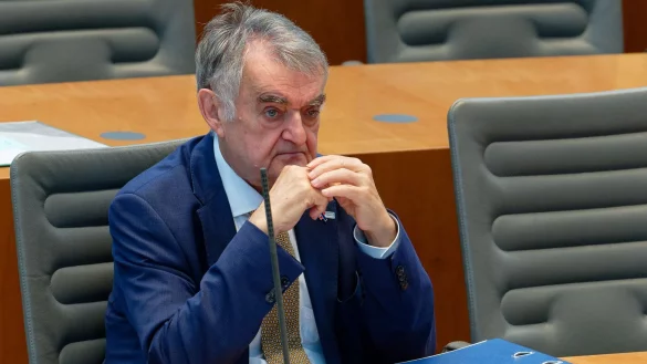 NRW-Innenminister Herbert Reul (CDU) im Landtag. - &copy; (c) Copyright 2024, dpa (www.dpa.de). Alle Rechte vorbehalten