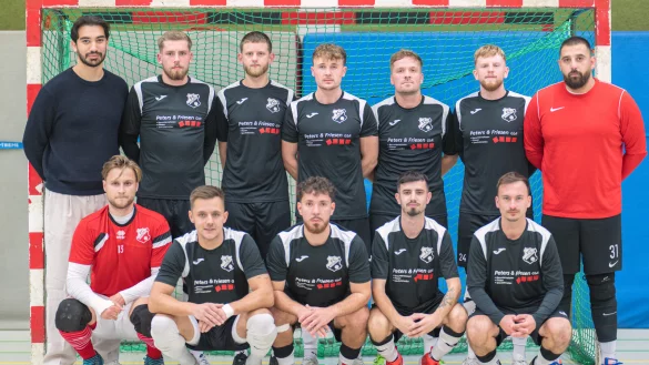 Das Futsal-Team des FC Augustdorf ist erfolgreich in die Saison gestartet. - © Egon Penner