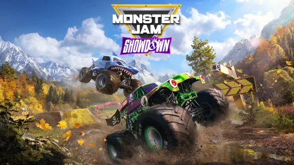 In "Monster Jam: Showdown" k&ouml;nnen wir in Monster-Trucks um die Wette rasen. - &copy; Milestone