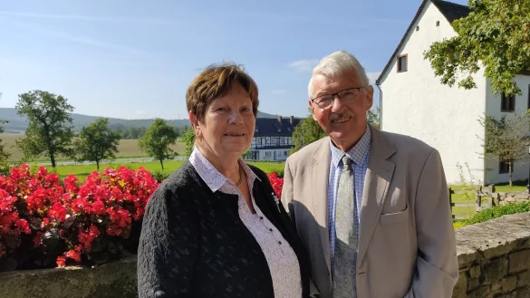Horst und Renate Meier feiern Diamantene Hochzeit. - &copy; Maren Meier