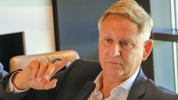 Arminia Bielefelds Aufsichtsratschef Hartmut Ostrowski. - &copy; Andreas Zobe