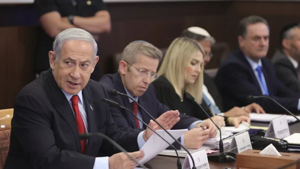 Israels Premierminister Benjamin Netanjahu regiert mit einer teils rechtsextremen Regierung. - &copy; Abir Sultan