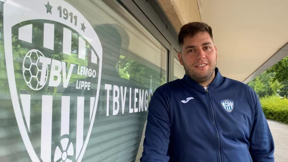 Leo Petrovsk&yacute; ist der neue Kreisl&auml;ufer des TBV Lemgo Lippe und folgt auf 
Gede&oacute;n Guardiola. - &copy; Sebastian Lucas