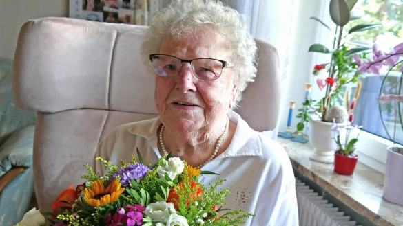 Hilde Holtmann ist 100 Jahre alt geworden. - &copy; Stiftung Diakonis