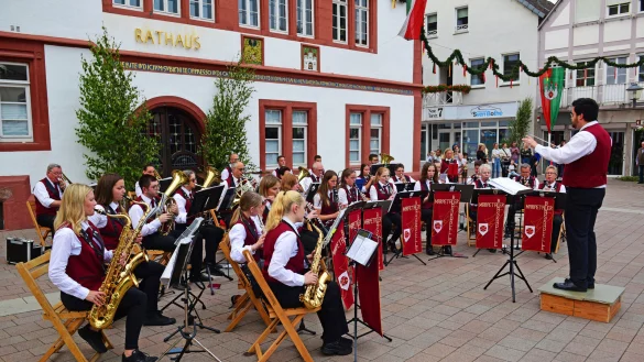 Feiert am 2. September 50-j&auml;hriges Bestehen: Die Marpetaler Blaskapelle. - &copy; Nicole Ellerbrake