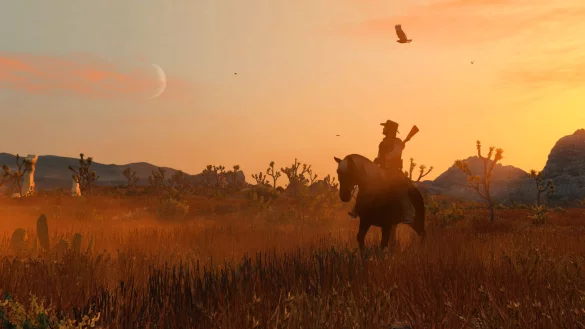Egal ob Nintendo Switch oder PS4: "Red Dead Redemption" sieht auch 13 Jahre sp&auml;ter immer noch wundersch&ouml;n aus. - &copy; Rockstar Games