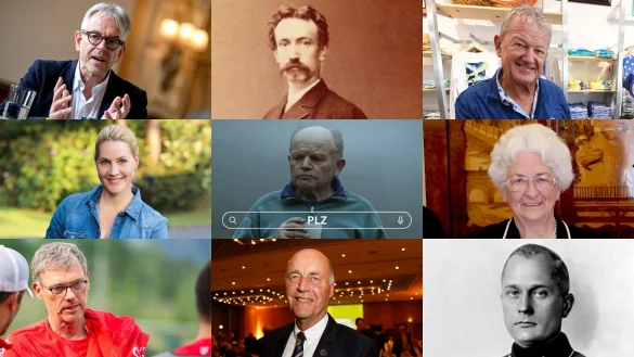 Neun der 13 Promis aus dem Kreis Paderborn. - &copy; Montage: Moritz Trinsch