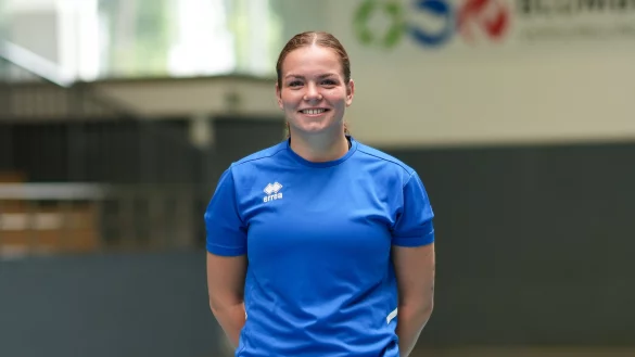 Zugang Ida Margrethe Hoberg Rasmussen. - &copy; HSG Blomberg-Lippe