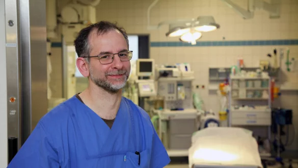 Daniel Fischer ist leitender Arzt für Notfallmedizin am Klinikum Lippe. - © Archivfoto: Bernhard Preuss