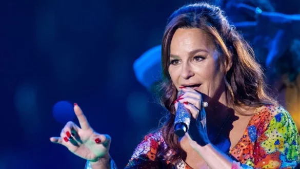 Schlagerikone Andrea Berg. - &copy; Tom Weller/dpa