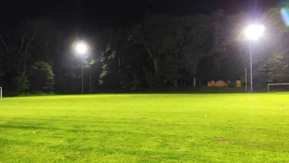 Die Sozialdemokraten m&ouml;chten die Halogen-Flutlichter auf Lages Sportpl&auml;tzen durch LED-Leuchten austauschen. - &copy; SPD Lage