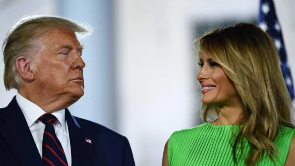 Ex-Pr&auml;sident Donald Trump ist kaum noch &ouml;ffentlich mit seiner Frau Melania zu sehen - wie hier im August 2020. - &copy; AFP or licensors