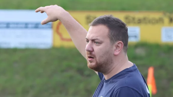 Kariem Moussa ist der Trainer der C-Jugend des JFV Lippe. - © Sebastian Lucas