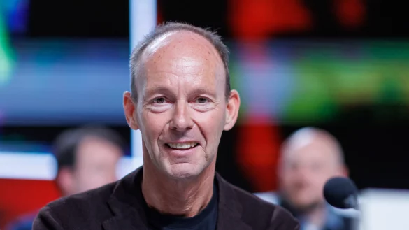 Thomas Rabe, Chef der b&ouml;rsennotierten RTL Group und des Mutterkonzerns Bertelsmann, erwartet, dass die Werbeeinnahmen im zweiten Halbjahr wieder wachsen. - &copy; picture alliance/dpa