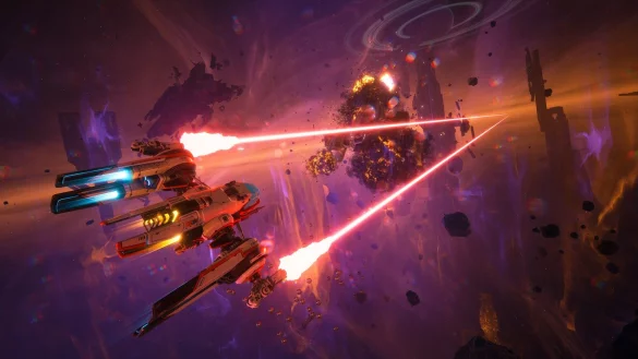 Nach einer fast gescheiterten Kickstarter-Kampagne und zwei Jahren Early Access ist "Everspace 2" nun endlich f&uuml;r PC und Konsolen erschienen. - &copy; Rockfish Games