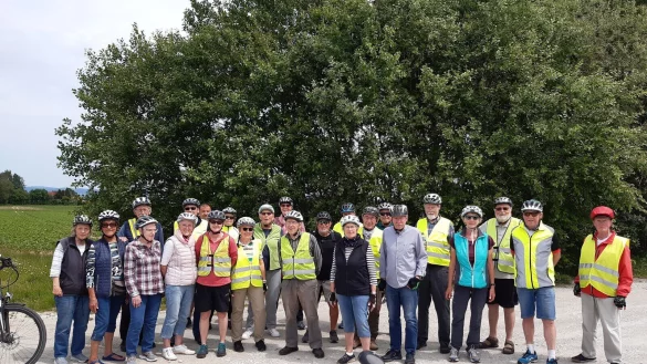 Die Radwandergruppe im Lippischen Heimatbund, Ortsverein Lage, ist eine sehr aktive Gemeinschaft. - &copy; Friedrich Schn&uuml;ll
