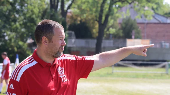 Grastrup-Retzens Trainer Timo Drechshagen. - © Sebastian Lucas