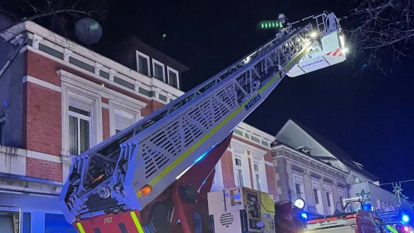 Die Feuerwehr Lage hat in den vergangenen zwei Jahren 556 Eins&auml;tze abgeleistet. Der Brand in einem D&ouml;nerladen in der Innenstadt geh&ouml;rt dazu. - &copy; Feuerwehr Lage