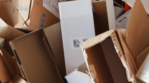 Die herrenlose Pakete waren teilweise aufgerissen. - &copy; Symbolbild Pixabay