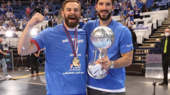 Andrej Kogut (links) mit seinem &bdquo;Best Buddy&ldquo; Tim Suton. Foto: Paul Cohen - &copy; paul cohen
