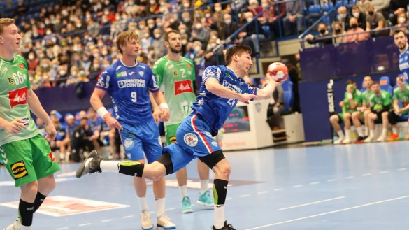 Lemgos Lukas Zerbe kommt hier zum Abschluss. - &copy; paul cohen