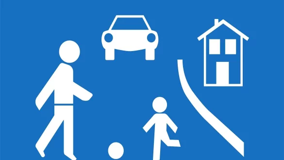 Verkehrsschild Spielstra&szlig;e - &copy; Mudassar Iqbal/Pixabay