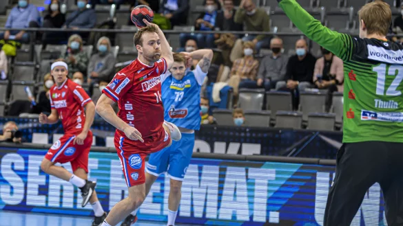 Bobby Schagen bot mit sechs Treffern und einer 100-prozentigen Wurfausbeute bei seinem Ex-Klub eine absolute Topleistung. Foto: Marco Wolf - &copy; Marco Wolf