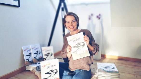 Alena Alteheld hat im November ihr erstes Kinderbuch mit dem Titel "Fri-Fra-Fridolin" ver&ouml;ffentlicht. Illustriert hat es Birgit Bauer aus M&uuml;nster. - &copy; Alena Alteheld