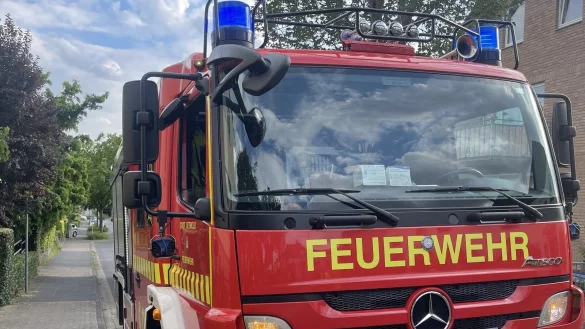 Am fr&uuml;hen Dienstagabend wurde die Feuerwehr in die Detmolder Gretchenstra&szlig;e gerufen. - &copy; C. Rieks