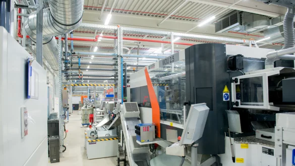 Stillstand: Beim Elektronikhersteller Weidm&uuml;ller ist die Produktion zum Erliegen gekommen. Grund ist eine Cyberattacke. - &copy; Patrice Kunte (MA)Hannover 30449 Hanomaghof 2