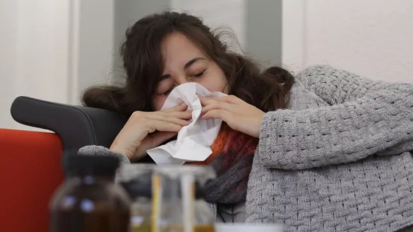 Erk&auml;ltungssymptome schw&auml;chen derzeit viele Menschen. Die Hausarztpraxen haben alle H&auml;nde voll zu tun. - &copy; Jan-Henning Rogge