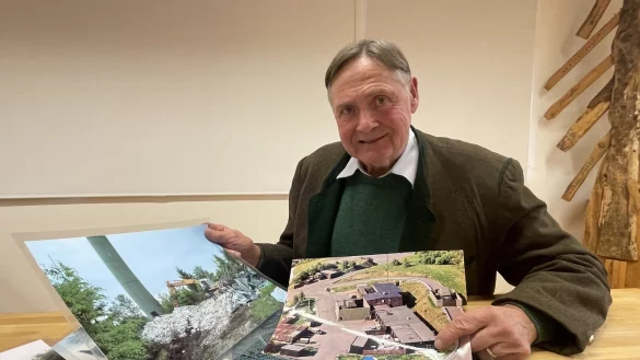 Forstdirektor Franz L&ouml;dige war lange Jahre Chef des Forstamtes Paderborn. Als die niederl&auml;ndischen Streitkr&auml;fte das Areal rund um den Preu&szlig;ischen Velmerstot an die Deutschen &uuml;bergeben sollten, sollte er die Unterschrift leisten. Doch er weigerte sich. - &copy; Silke Buhrmester