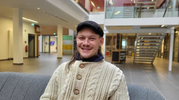 Felix Stahl sensibilisiert f&uuml;r Datenschutz und organisiert daf&uuml;r das "PrivacyCaf&eacute;". - &copy; Freya K&ouml;hring