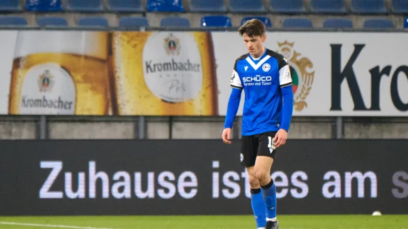 Arminia Bielefeld schl&auml;gt 1860 M&uuml;nchen 2:0. - &copy; Andreas Zobe