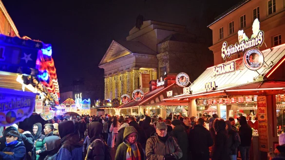 Bei der Andreasmesse war wieder viel los. - &copy; Nicole Ellerbrake