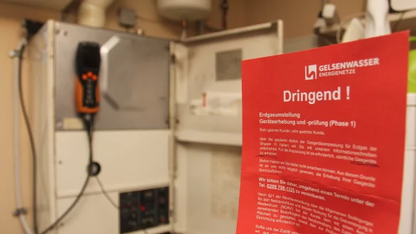 Diese Gasheizung der Familie aus Werste ist von Gelsenwasser &uuml;berraschend gesperrt worden. - &copy; Ulf hanke