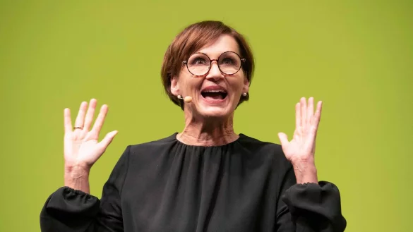 Bundesbildungsministerin Bettina Stark-Watzinger schickte zur Pisa-Pressekonferenz lediglich einen Staatssekret&auml;r. - &copy; AFP or licensors